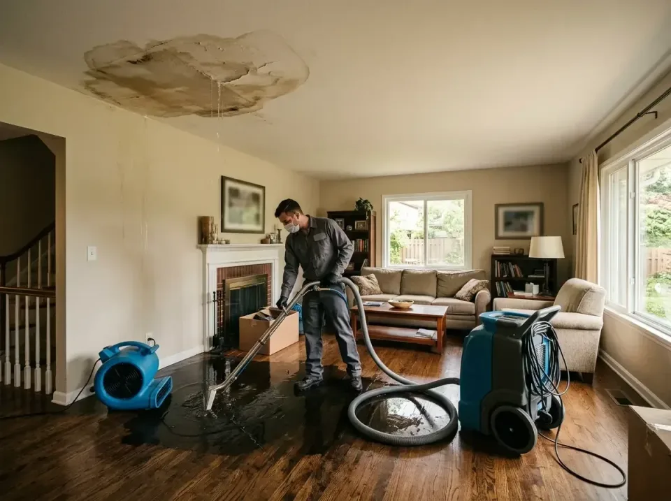 attic-pipe-burst-ceiling-drip-008 — frequently asked questions, Water Damage Restoration & Carpet Care in Berwyn, IL